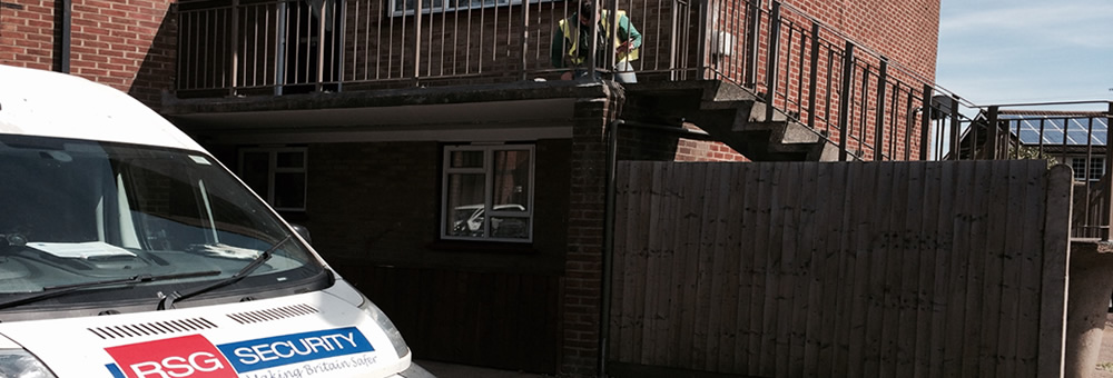 RSG staircase railings installed on a newbuild house in Middlesex