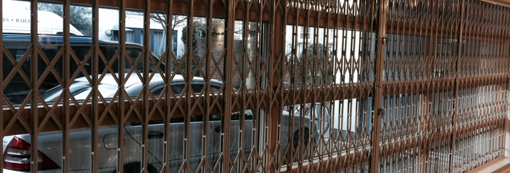 RSG1000 security grilles securing offices in Hammersmith