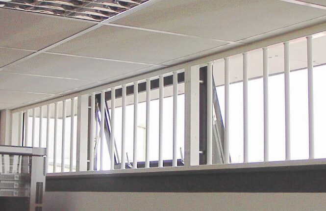 RSG2000 fixed window bars securing IT centre in Hackney.