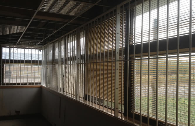 RSG2000 security window bars installed on refurbished warehouse in Kent.