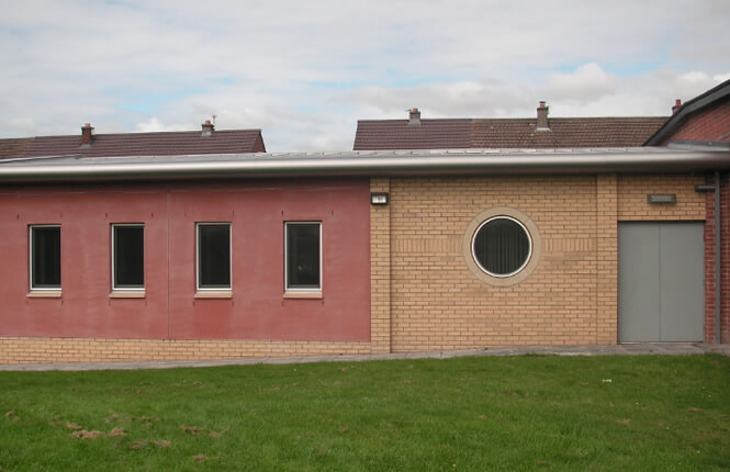 RSG2200 security shields protecting windows of a commercial premises in East London.