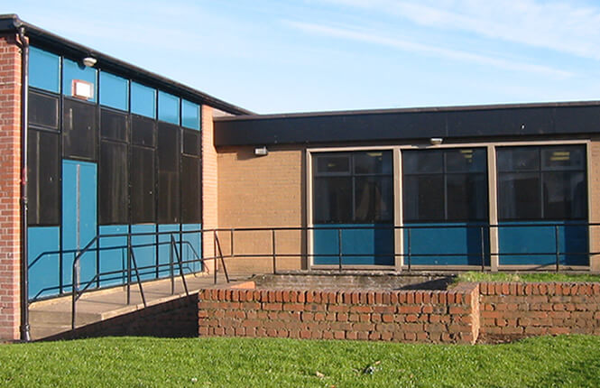 RSG2200 window shields secuing workplace in North London.