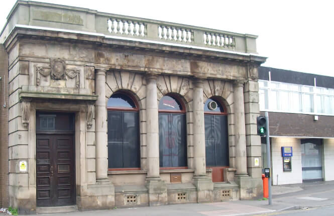 RSG2200 security shields on building in South West London.