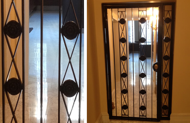 RSG3000 designer door gate in house in Hammersmith and Chelsea.