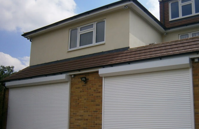 RSG5100 continental security roller shutters providing security to a residential property in Central London.