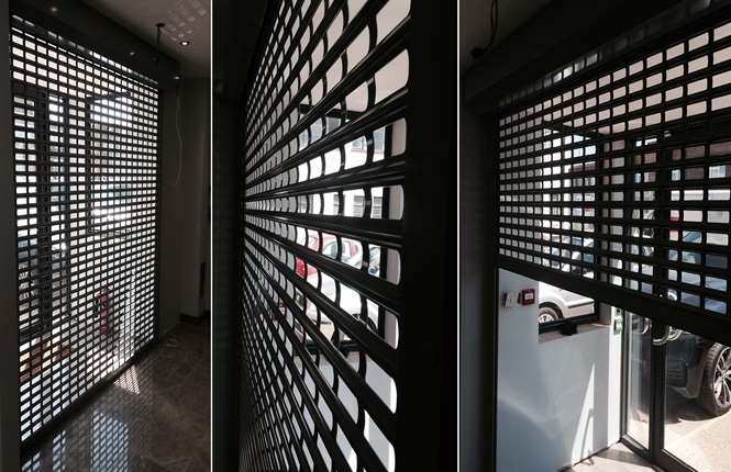 RSG5600 commercial shopfront in Hersham, Surrey.