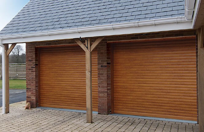 RSG7000 electrically operated roller garage doors in London Islington.