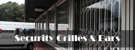 The product page of our security grilles and bars