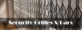The product page of our security grilles and bars